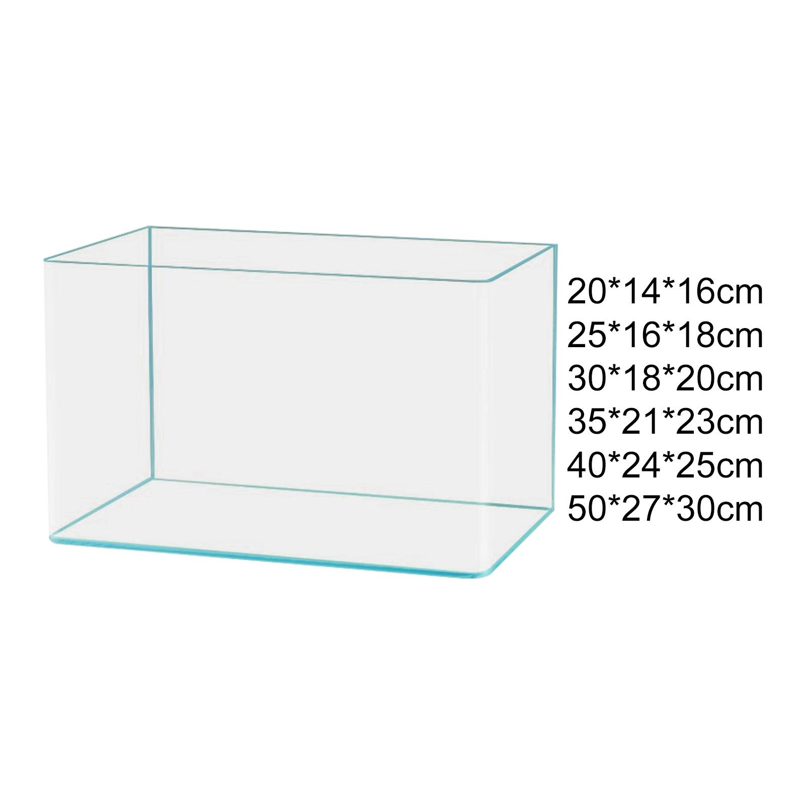 Marine Aquarium Kit - ديكور خزان الأسماك الزجاجي الشفاف سهل