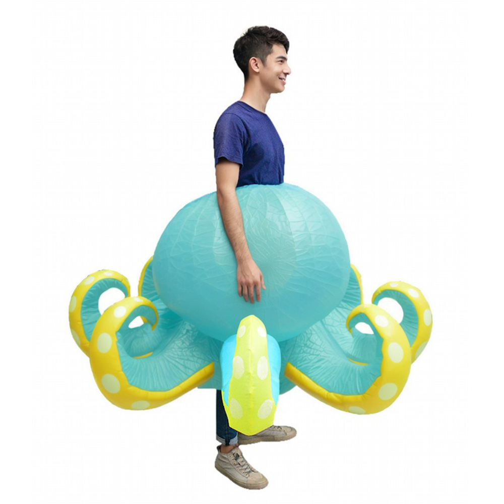 بدلة قابلة للنفخ على شكل أخطبو - مراجعة Aquarium Marine Parade وسعره