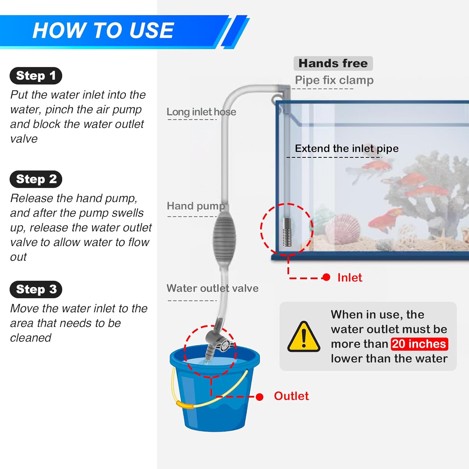 خزان أسماك كبير لحوض السمك سيف - مراجعة Marine Aquarium Kit وسعره