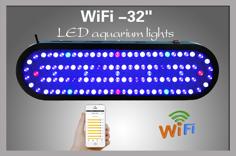 ضوء حوض السمك LED مع تحكم عن ب - مراجعة Marine Aquarium App وسعره