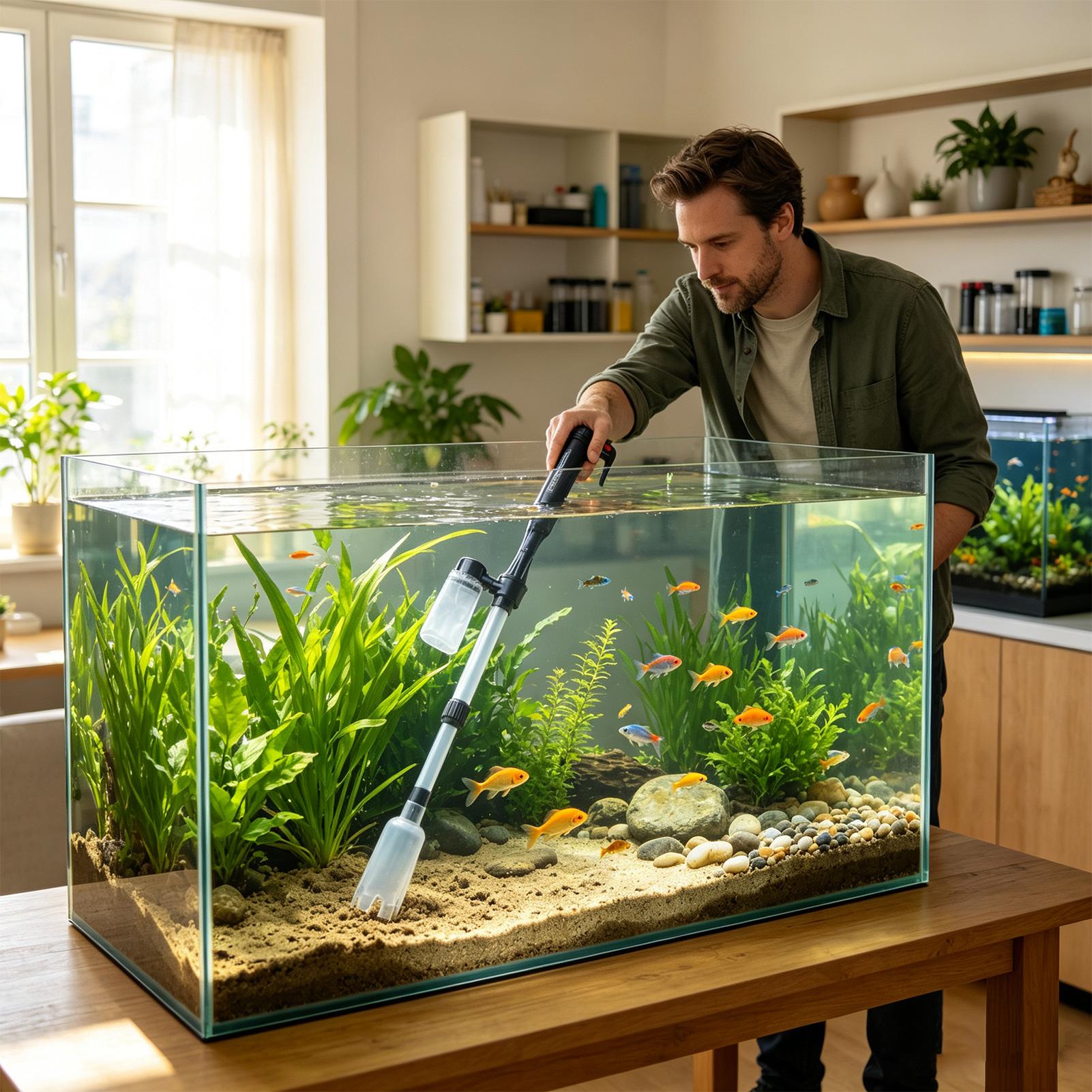 مضخة تغيير مياه حوض السمك قابل - مراجعة Marine Aquarium Reactors وسعره