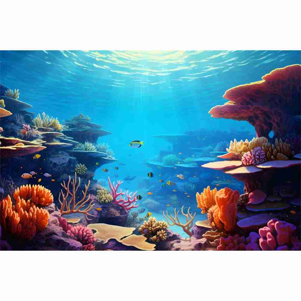 تحت الماء العالم قاع البحر الت - مراجعة Aquarium Marine World وسعره