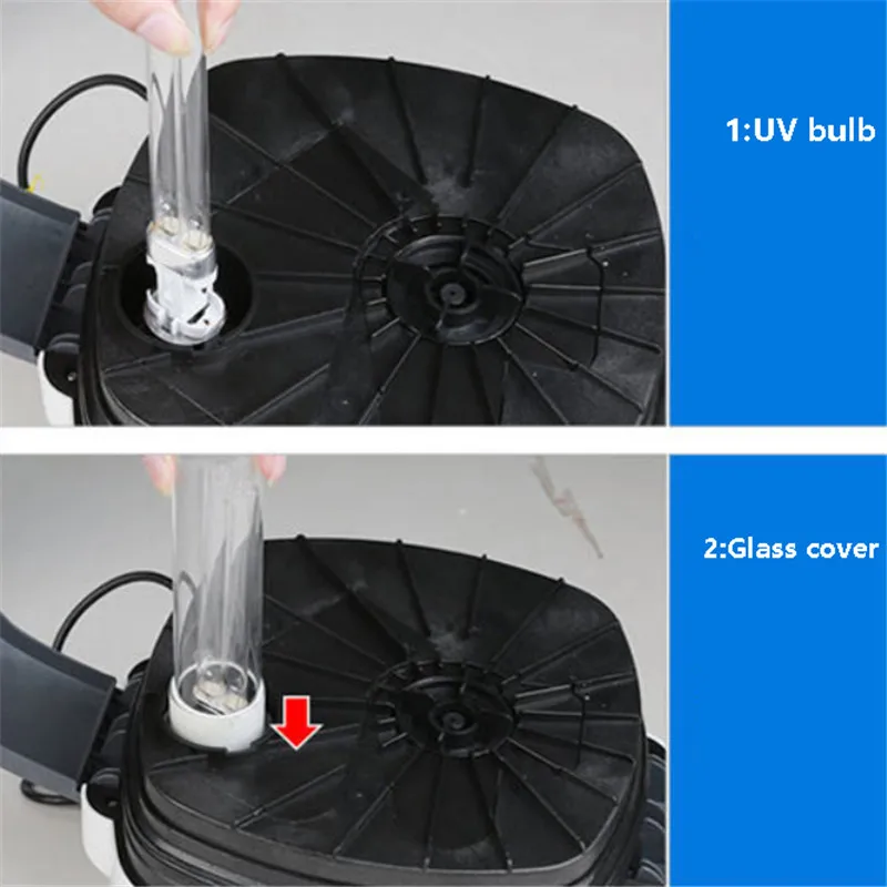مضخة فلتر SUNSUN HW-5000 مع غط - مراجعة Marine Aquarium Reactors وسعره